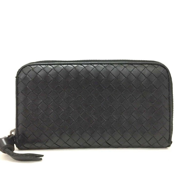 Bottega Handbags - Auth Bottega Veneta Intrecciato Lambskin #2026B48
